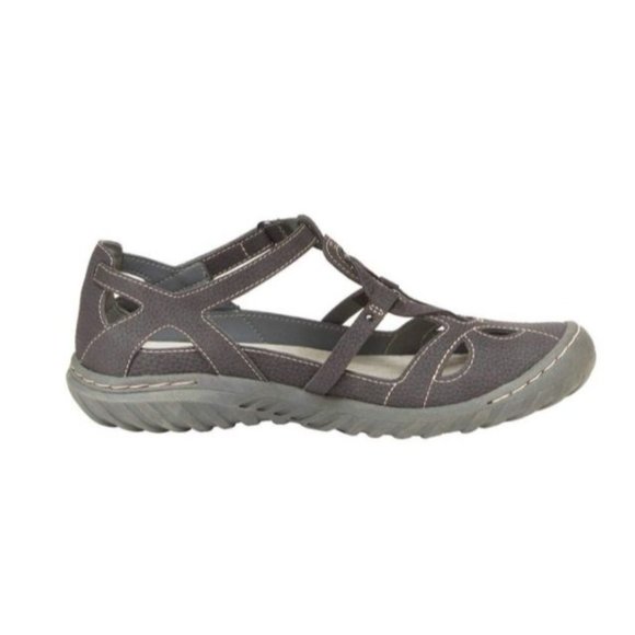 JBU By Jambu Women's Sydney Sandal/Flat Walking Shoe Sandals Charcoal Size 10M - Picture 3 of 15